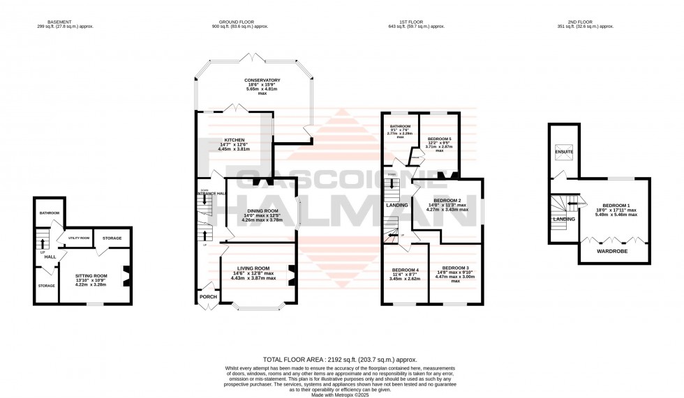 Floorplan for Braddan Avenue, Sale