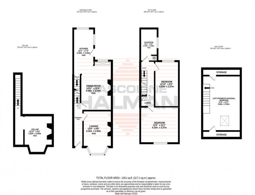 Floorplan for Somerset Place, Sale