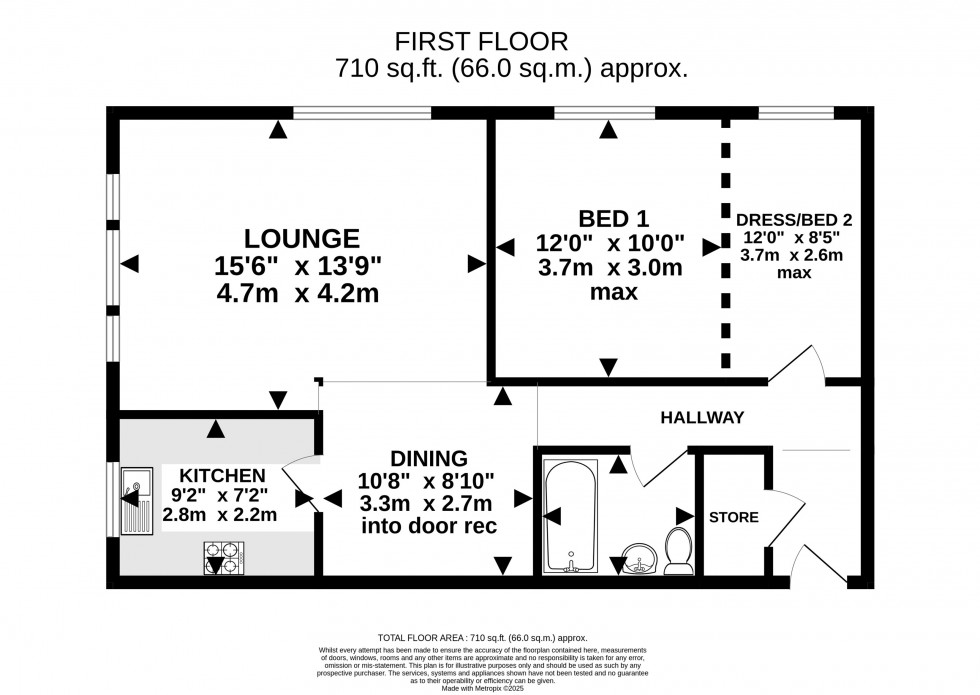 Floorplan for St. Margarets Road, Bowdon, Altrincham