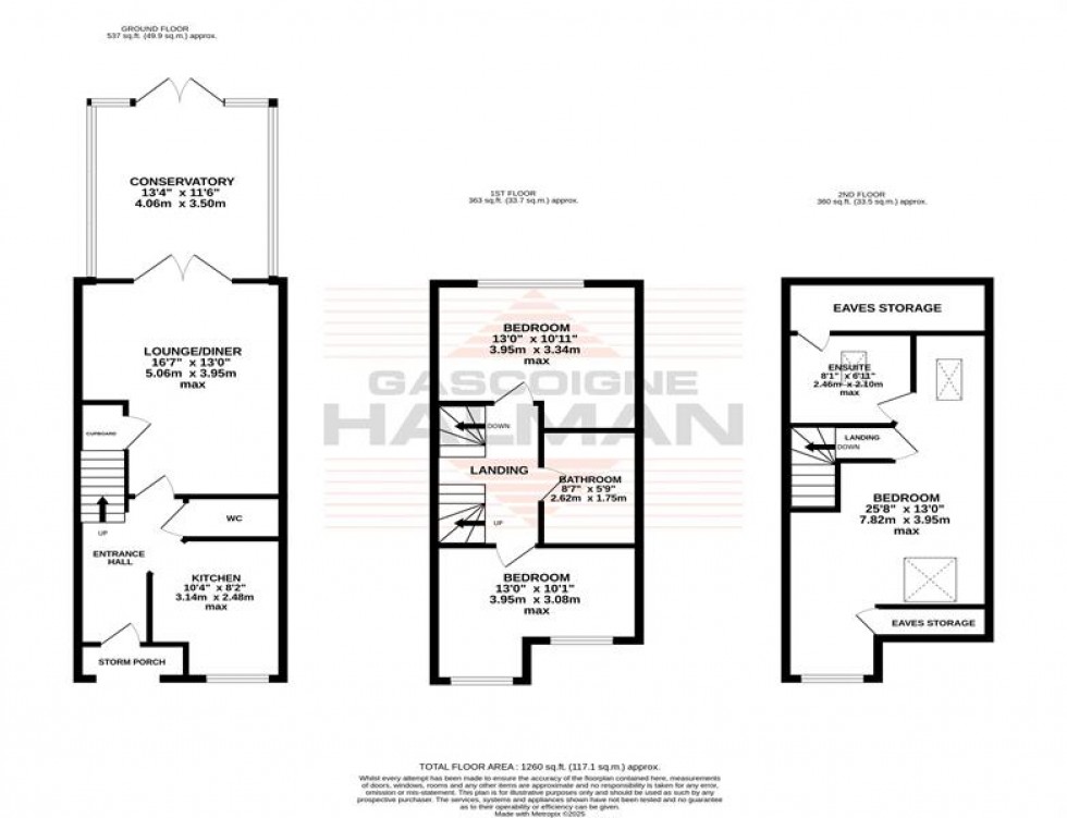 Floorplan for Northenden Road, Sale