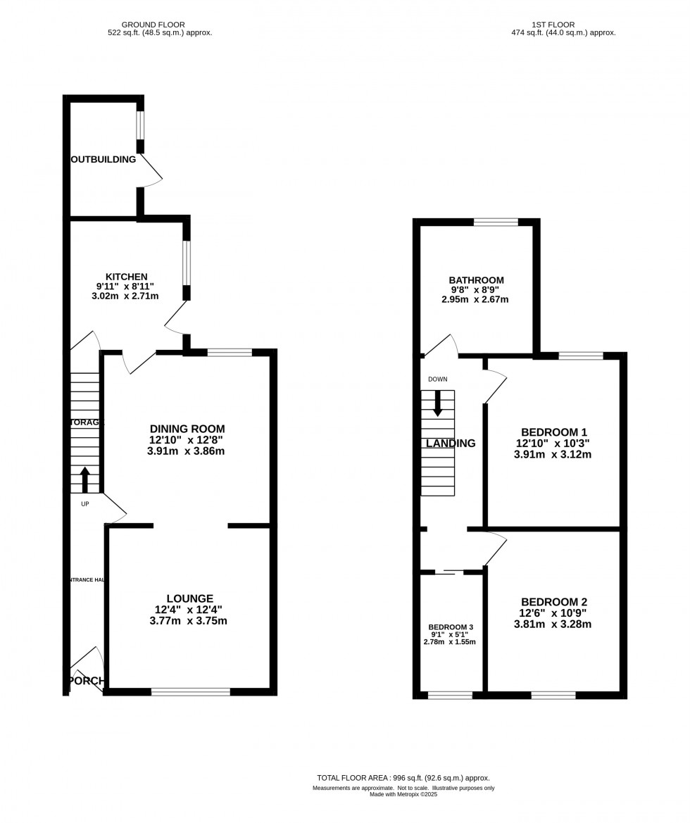 Floorplan for Moss Lane, Alderley Edge