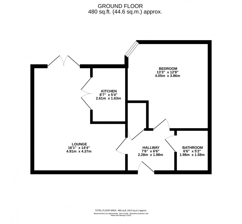 Floorplan for Vernon Court 47-4, Marple Road, Marple Road, Stockport