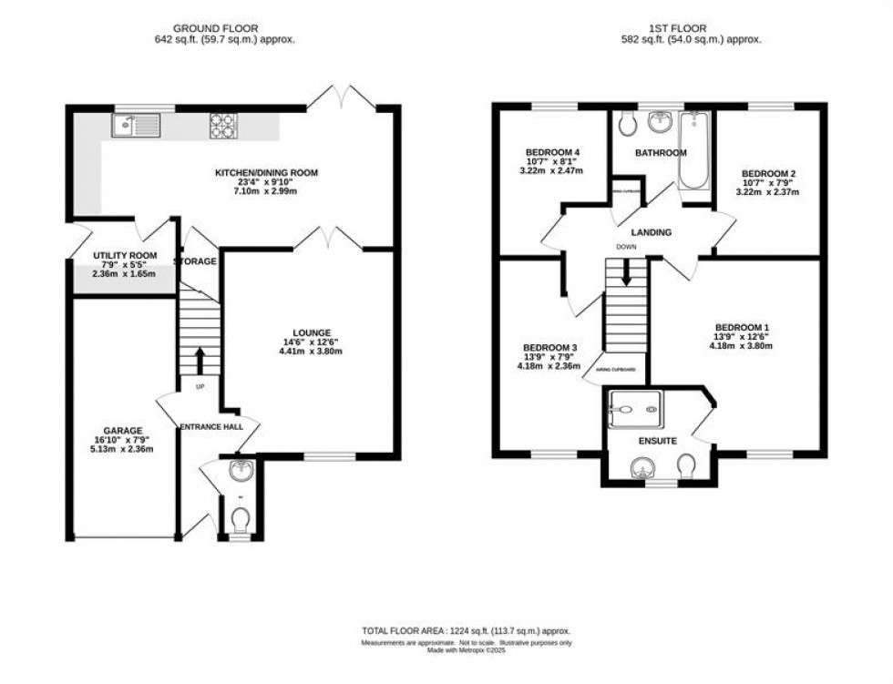 Floorplan for Eden Grove, Holmes Chapel