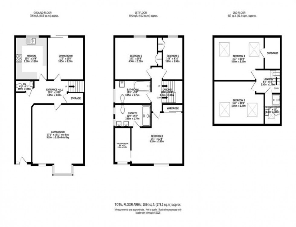 Floorplan for Essex Avenue, Didsbury