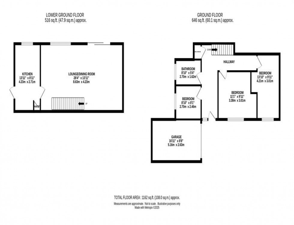 Floorplan for Cock Hall Lane, Langley, Macclesfield