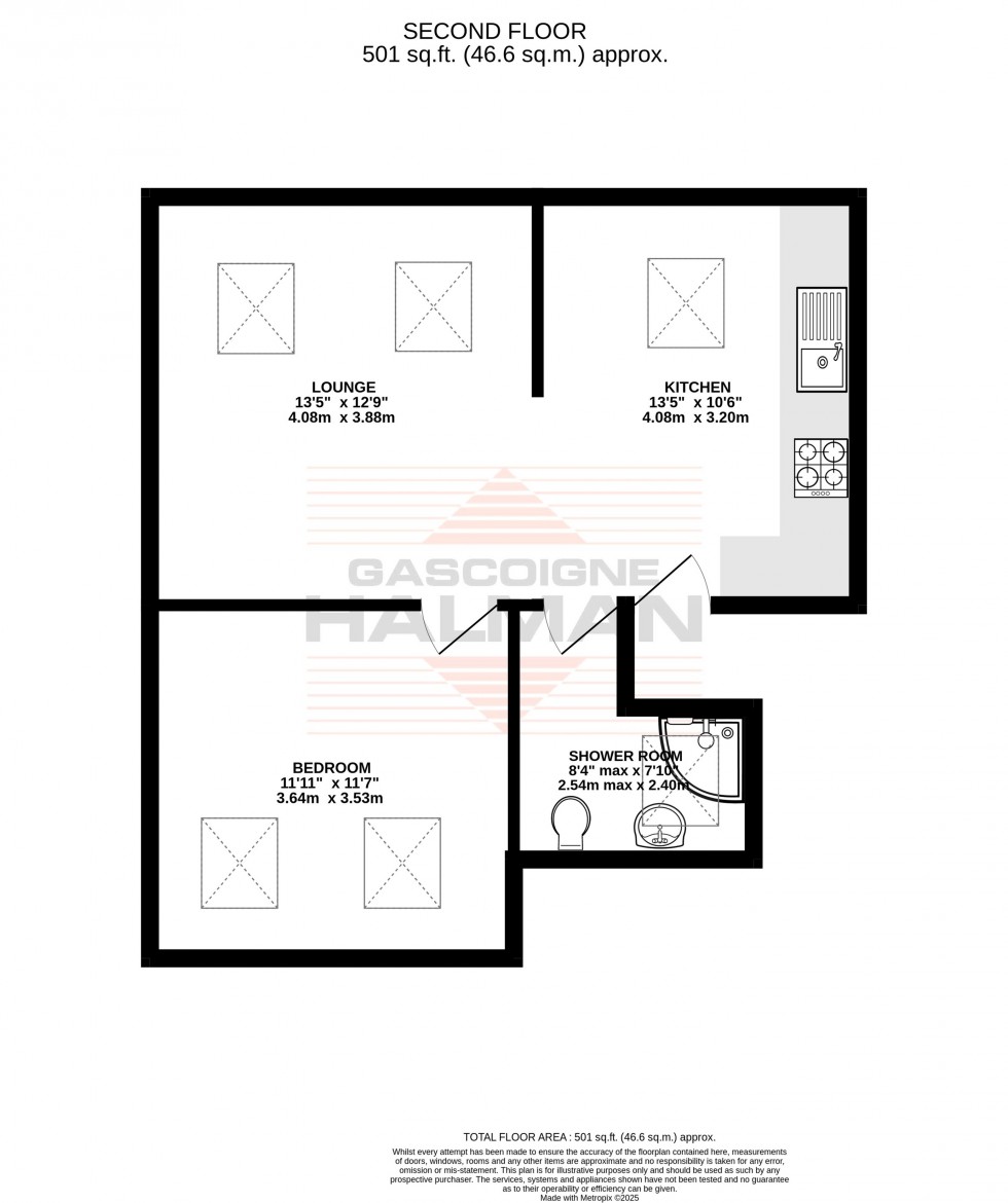 Floorplan for Marsland Road, Sale