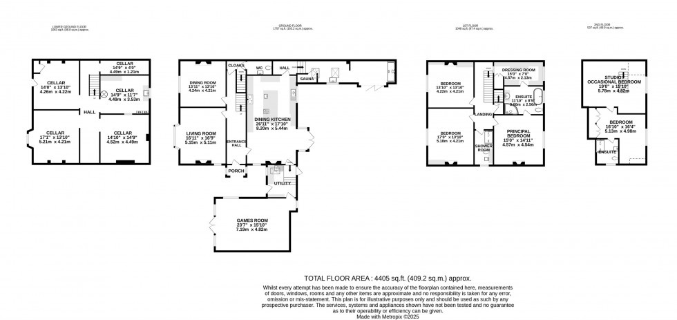 Floorplan for Albert Road, Wilmslow