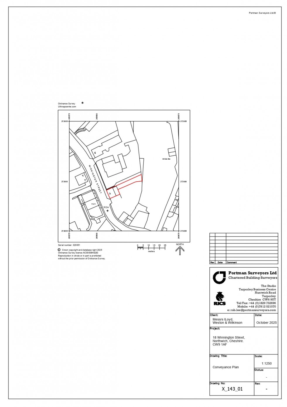 Floorplan for Winnington Street, Northwich