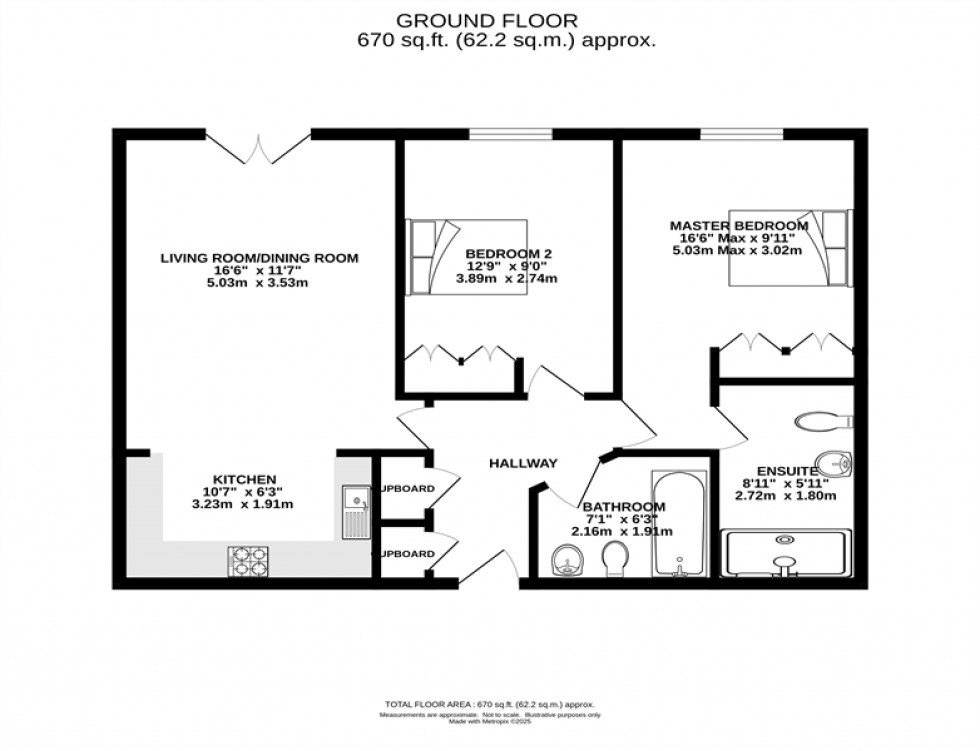 Floorplan for Quarrymans View, Timperley, Altrincham