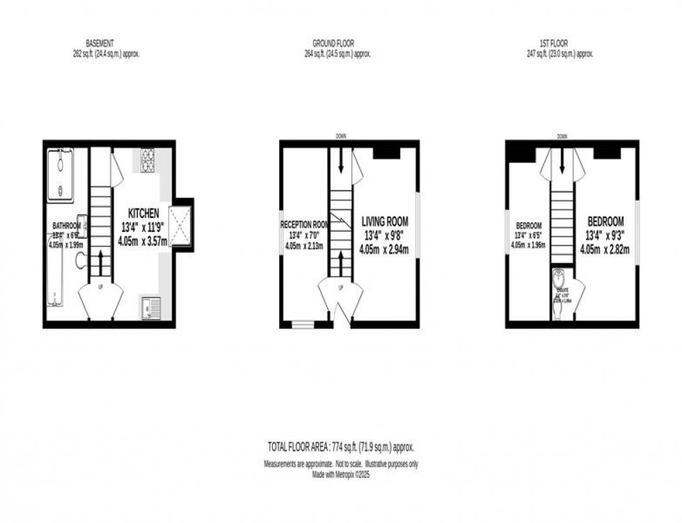 Floorplan for Hapton Place, Stockport