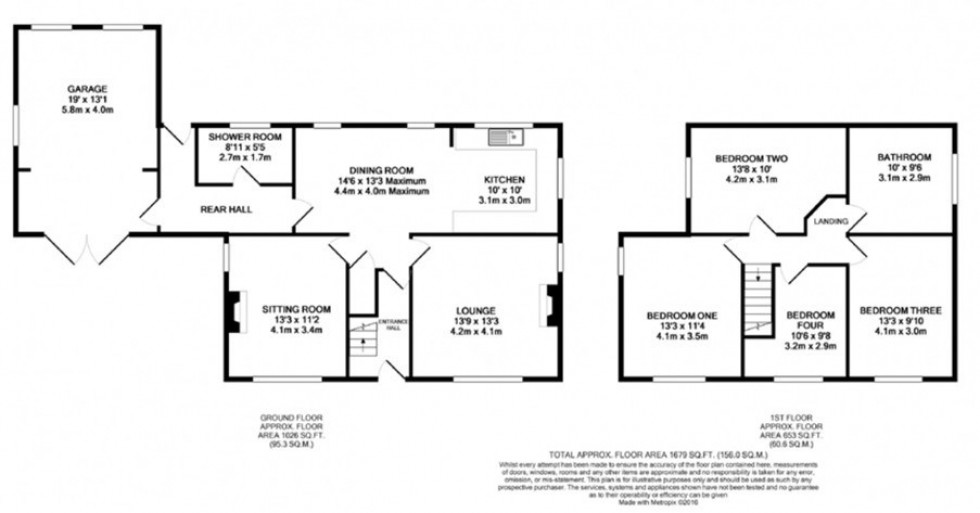 Floorplan for Alpraham, Tarporley
