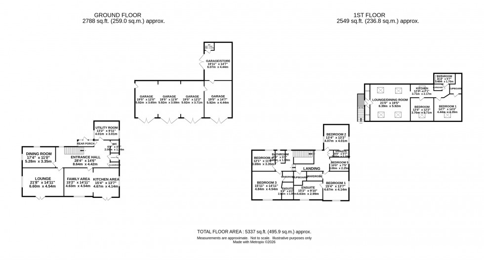 Floorplan for Trap Road, Somerford Booths