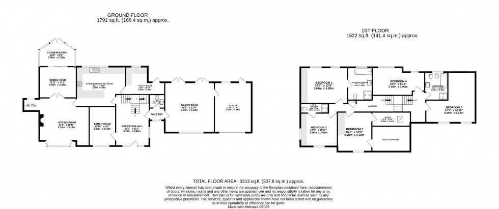 Floorplan for Swinley Chase, Wilmslow