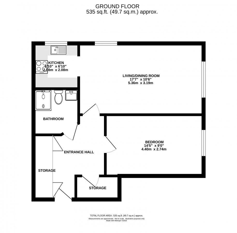Floorplan for Oakwood, Tabley Road, Knutsford
