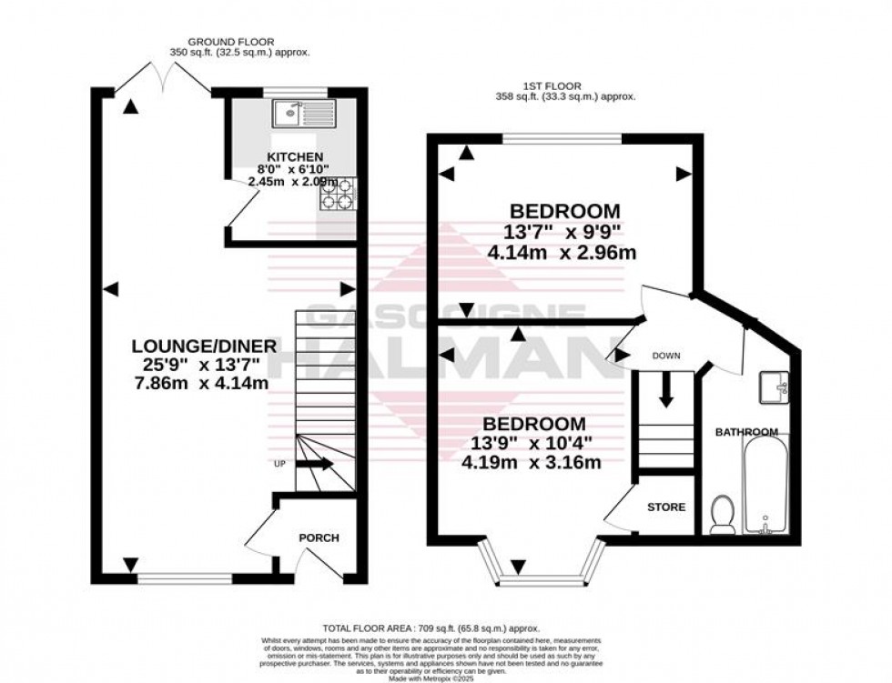 Floorplan for Turnbury Road, Sharston, Manchester