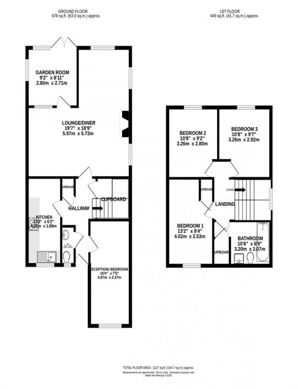 Floorplan for Rensherds Place, High Legh, Knutsford