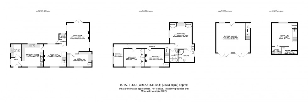 Floorplan for Trouthall Lane, Plumley