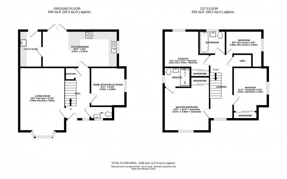 Floorplan for Capper Close, Moston, Sandbach