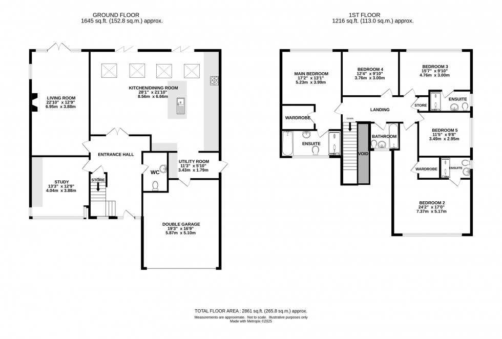 Floorplan for The Paddocks, Prestbury