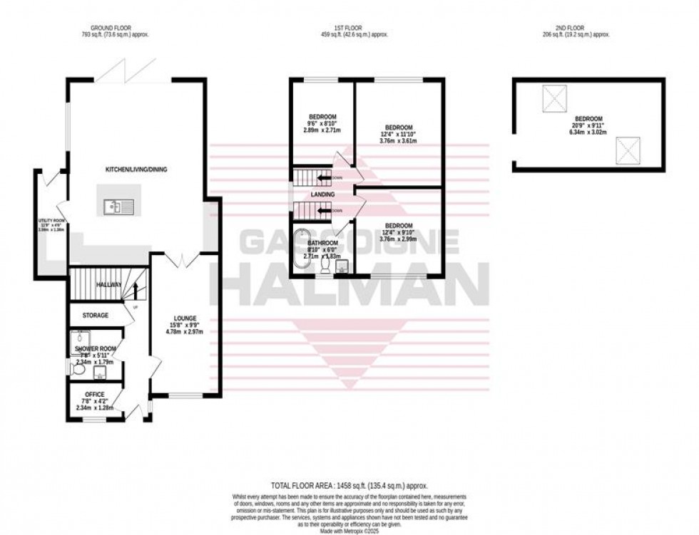 Floorplan for Dunnisher Road, Manchester
