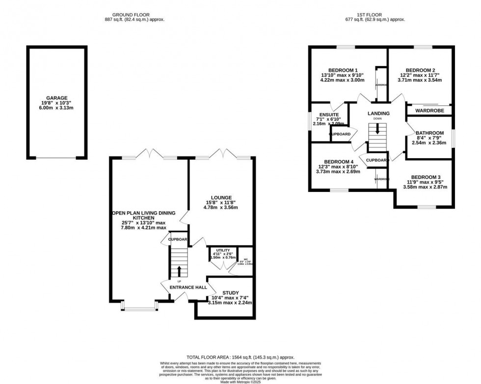 Floorplan for James Pimlott Drive, Poynton