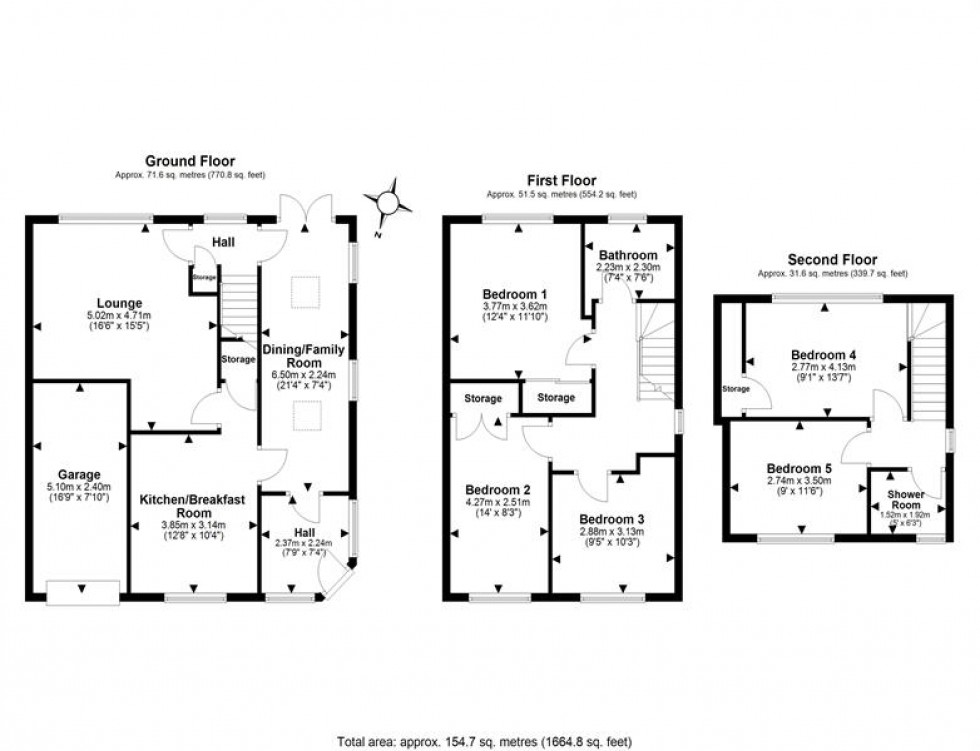Floorplan for The Rock, Helsby, Frodsham