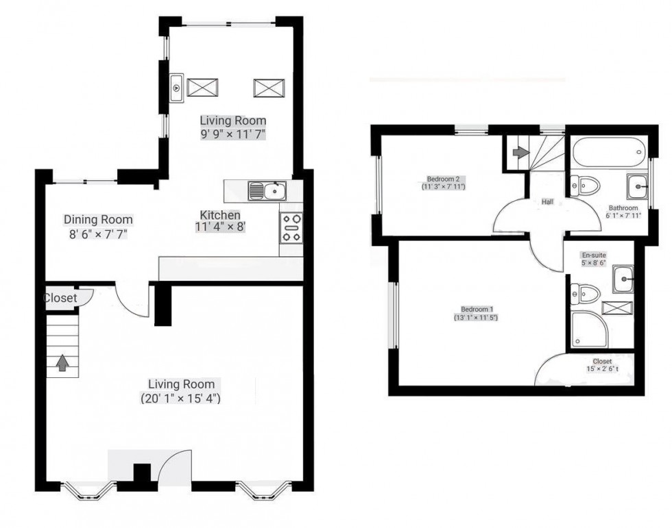 Floorplan for Oakleigh Rise, Northwich