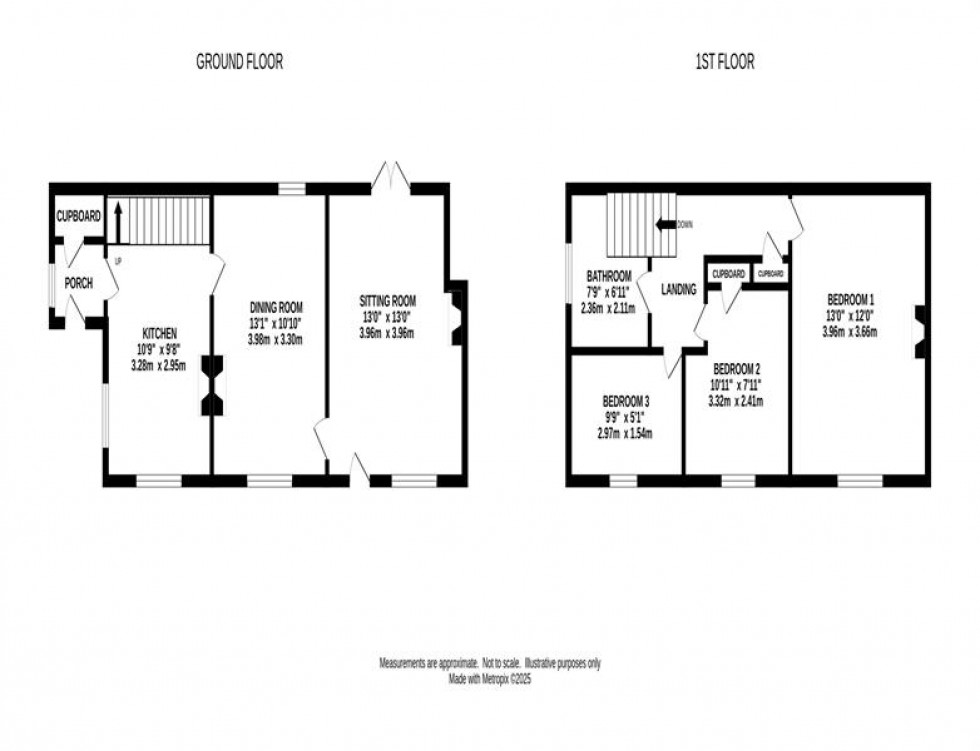 Floorplan for Kettleshulme, High Peak