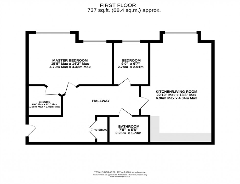 Floorplan for Weldon Road, Broadheath, Altrincham