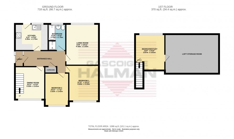 Floorplan for Hall Meadow Road, Glossop
