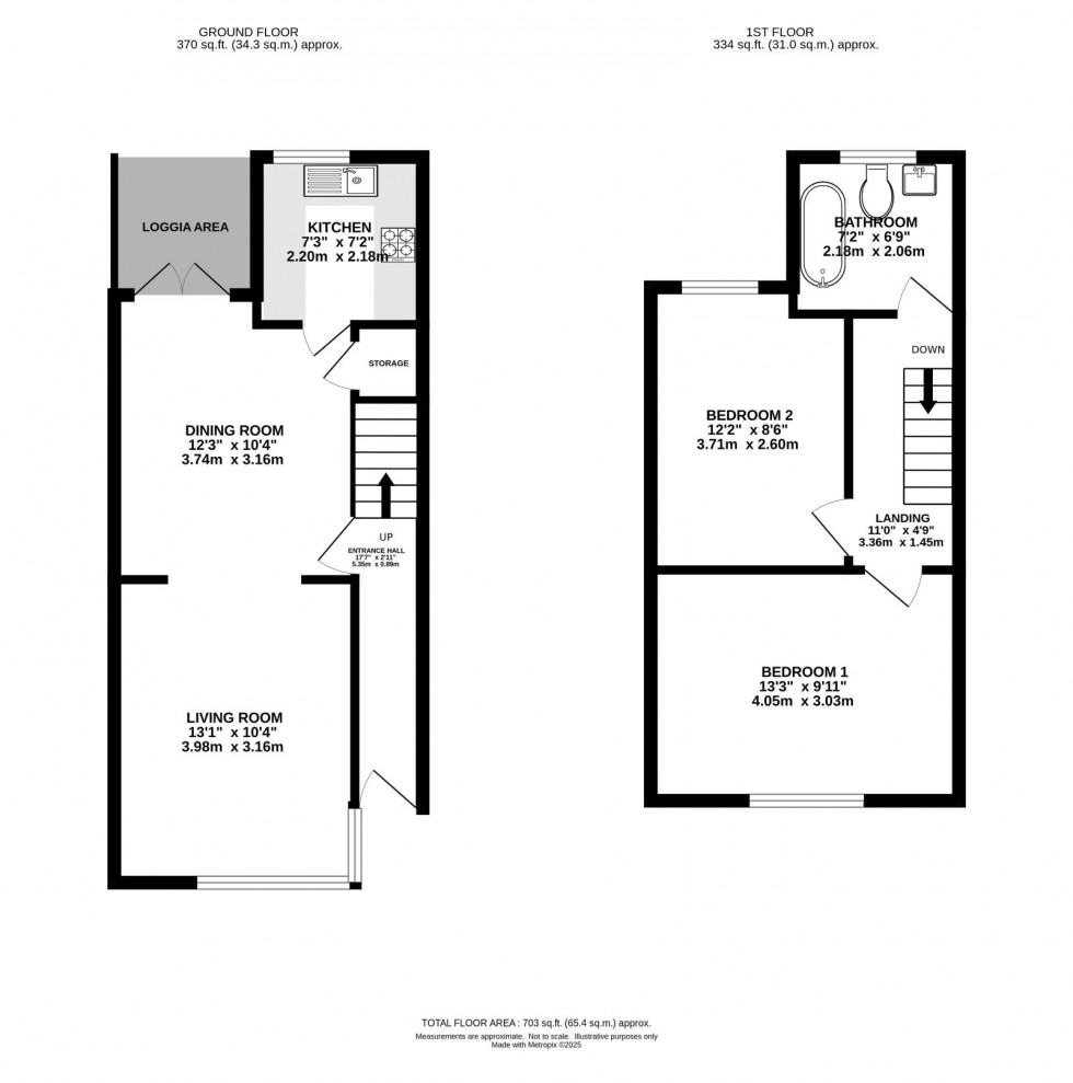 Floorplan for Winifred Road, Didsbury