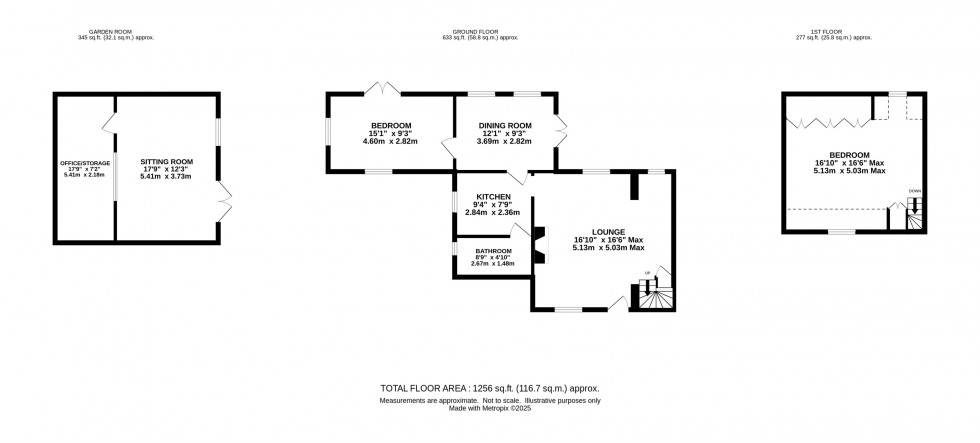 Floorplan for Cross Cottage, Pepper Street, Appleton Thorn, Warrington