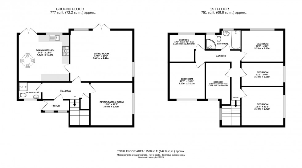 Floorplan for Longridge, Knutsford