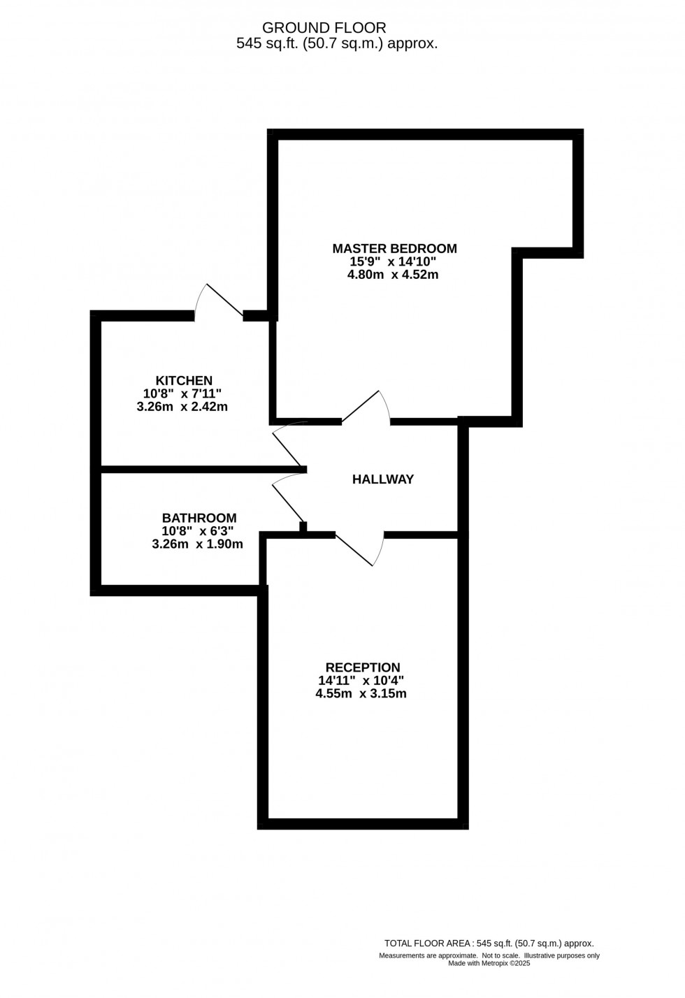 Floorplan for Regent Road, Altrincham
