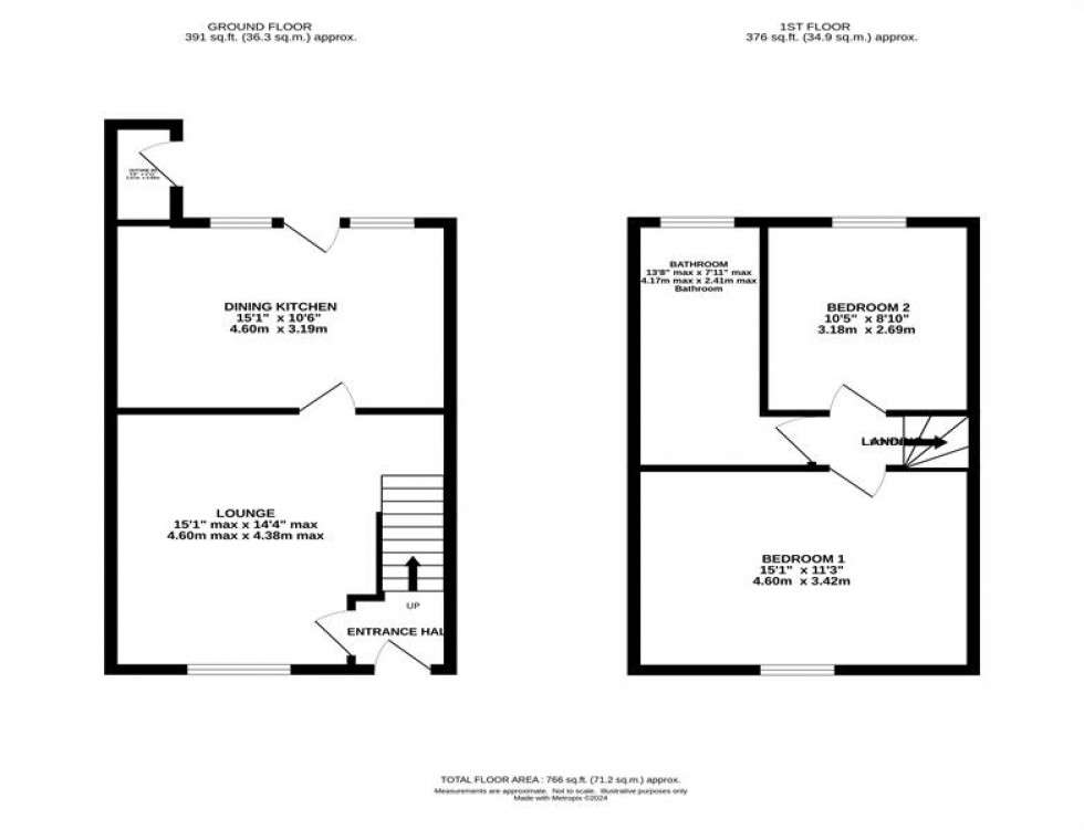 Floorplan for Carlisle Street, Alderley Edge