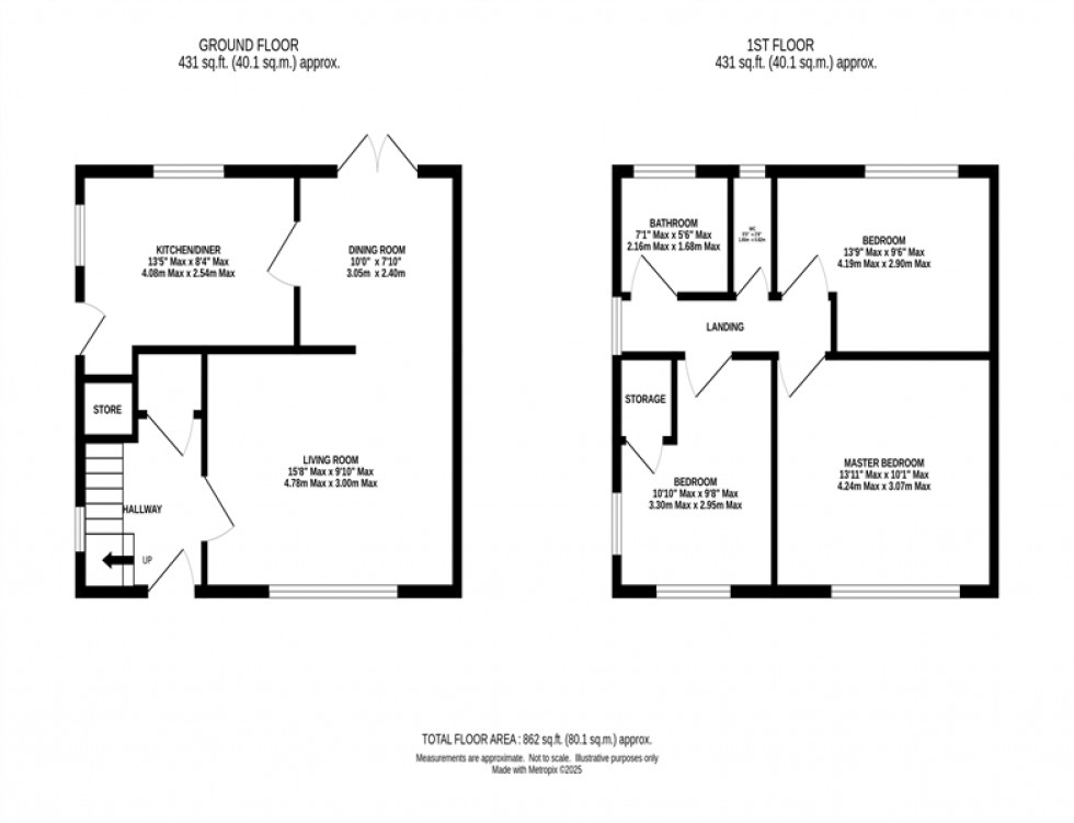 Floorplan for Heyland Road, Manchester