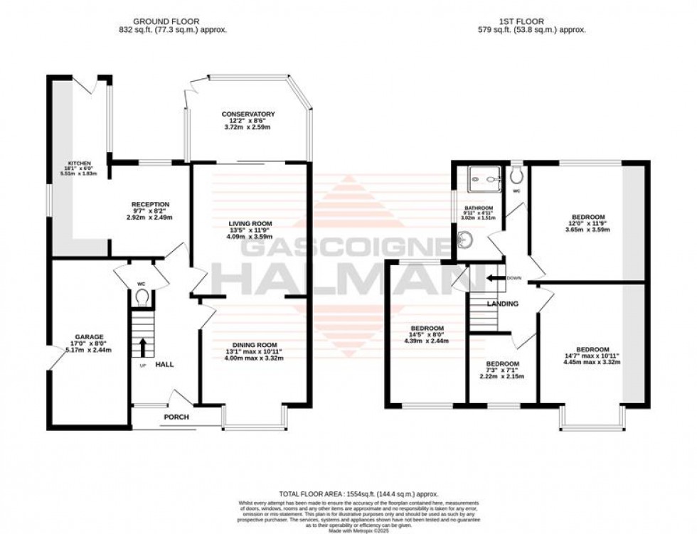 Floorplan for Emsworth Drive, Sale