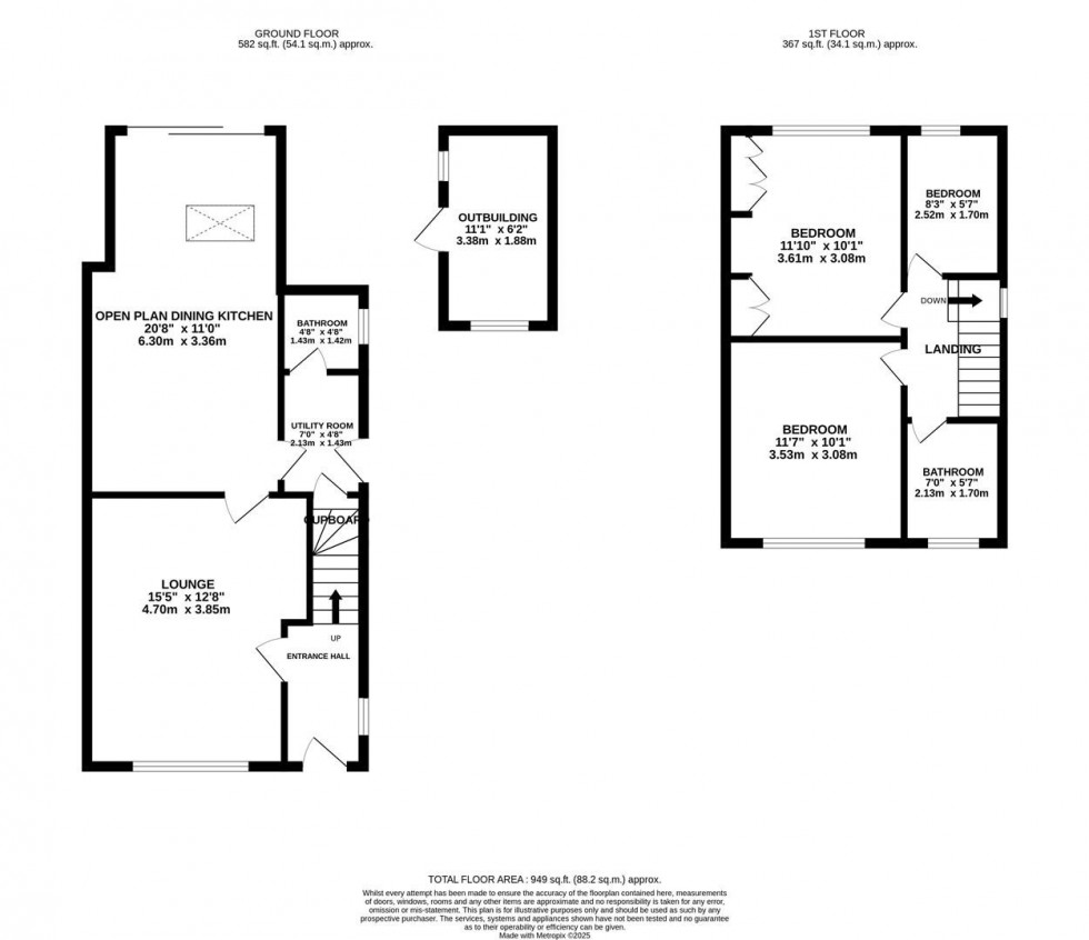 Floorplan for Oak Grove, Poynton