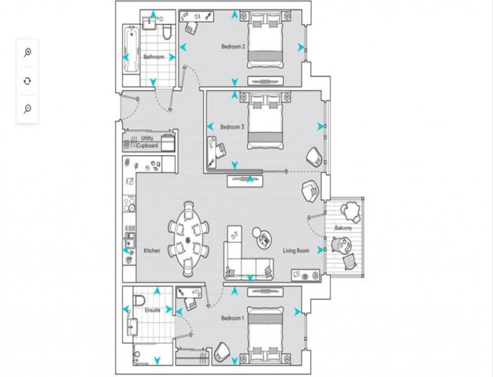 Floorplan for Chapelwood, Alderley Road, Wilmslow