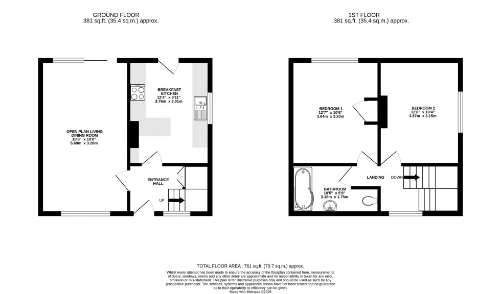 Floorplan for Lostock Road, Handforth