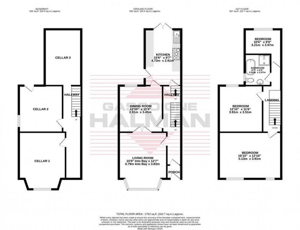 Floorplan for Stockport Road, Cheadle Heath