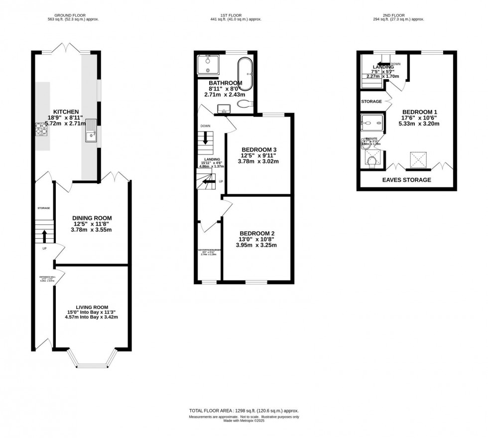 Floorplan for Kingsley Road, Northenden