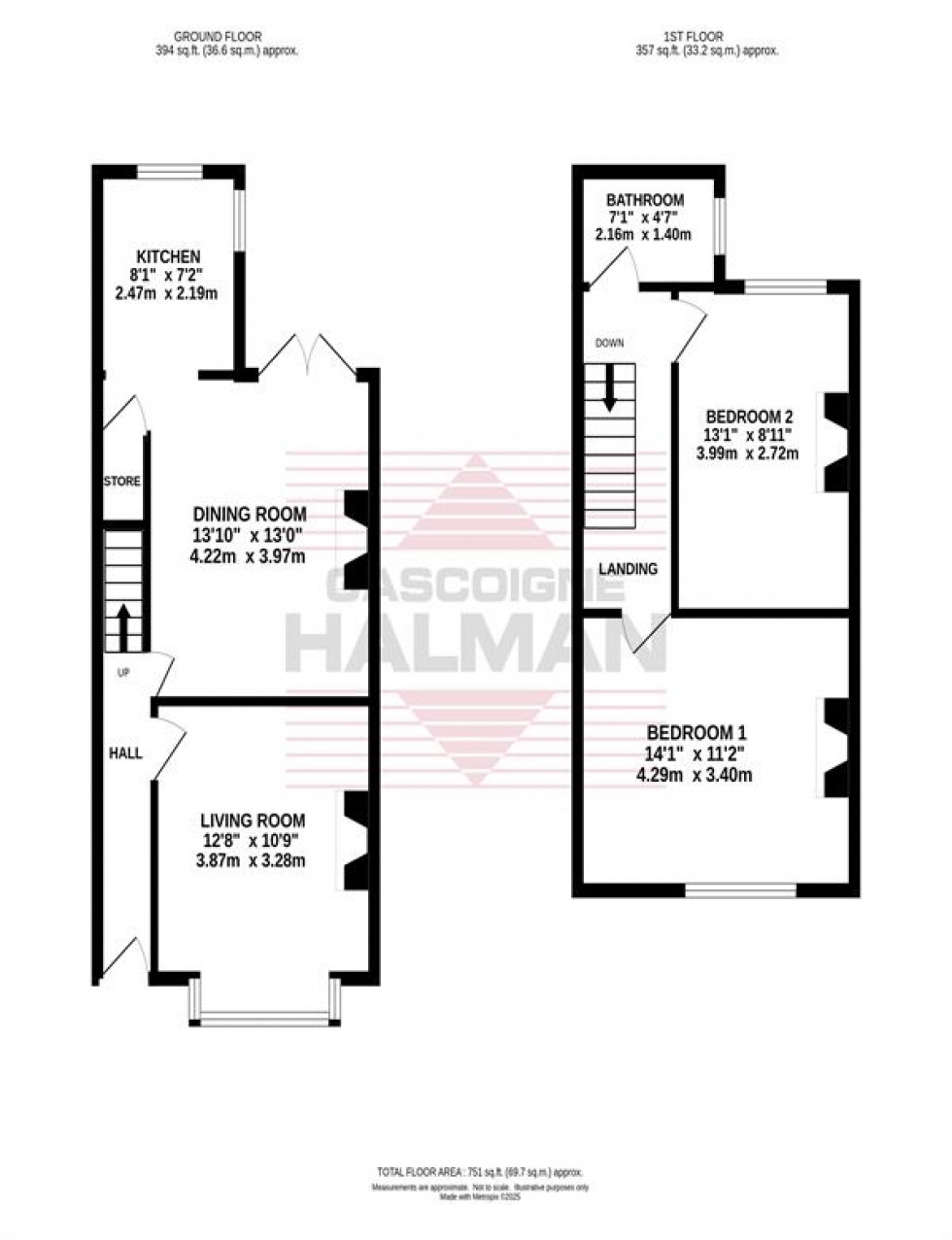 Floorplan for Beech Road, Davenport