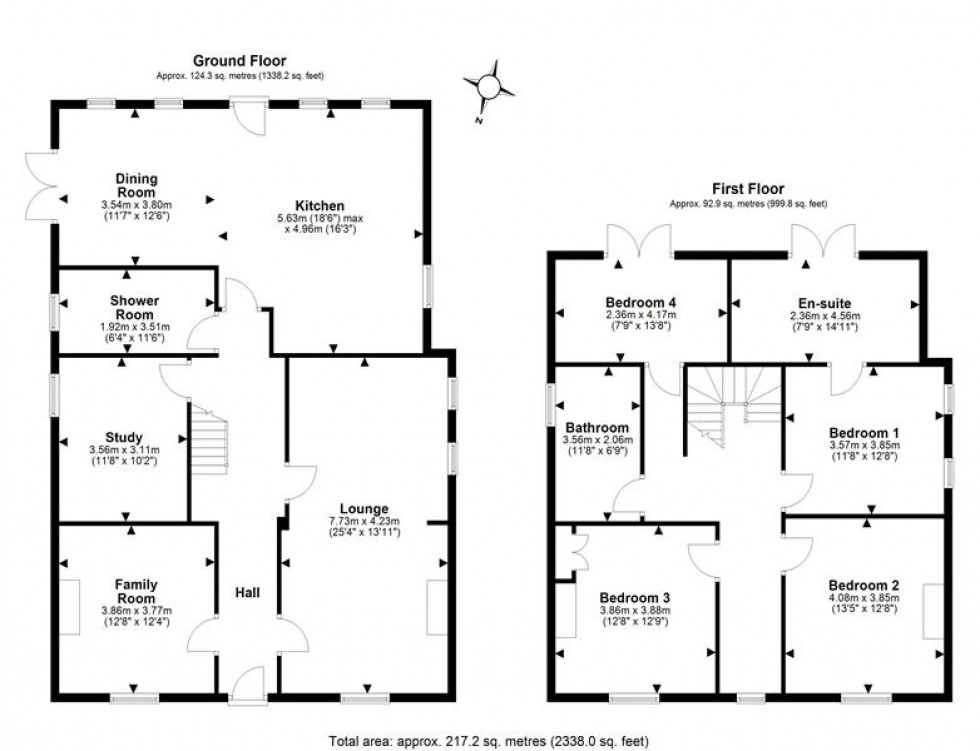 Floorplan for High Street, Frodsham