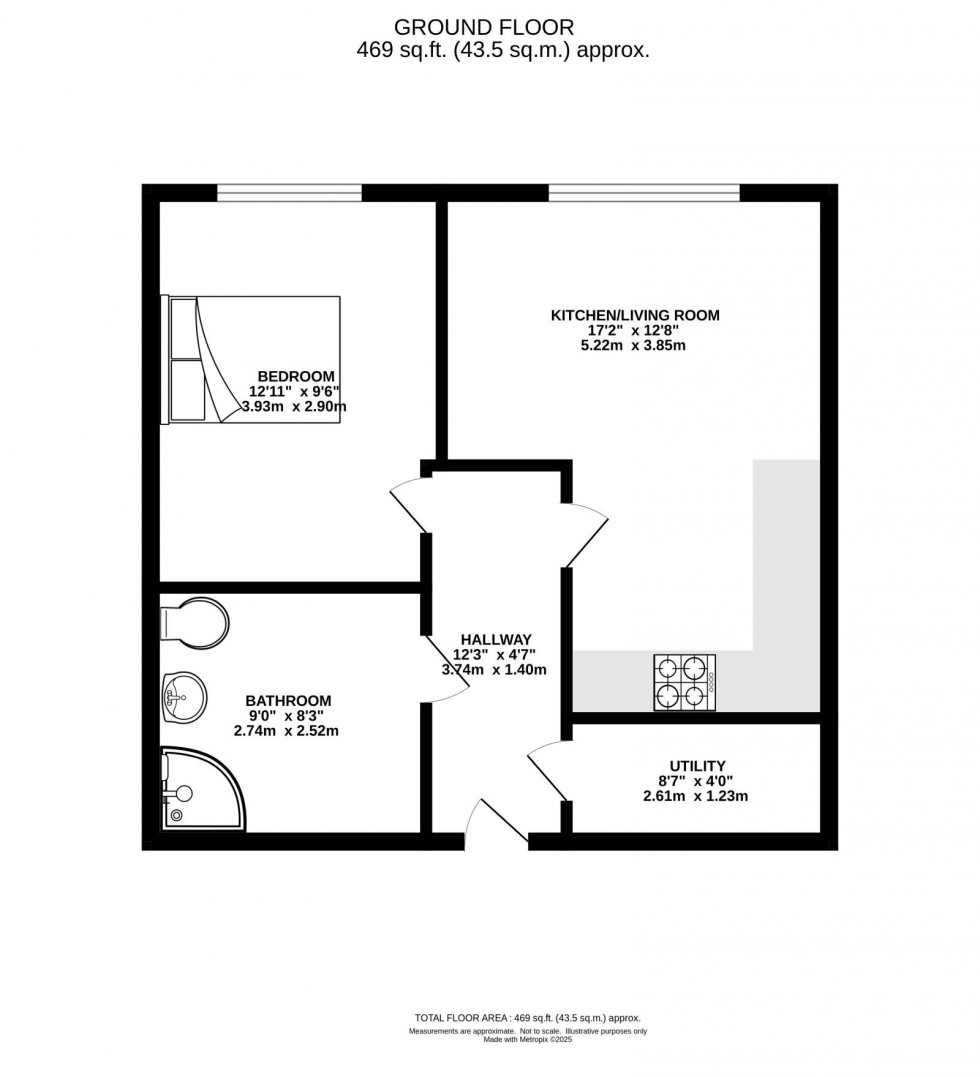 Floorplan for The Boulevard, Manchester