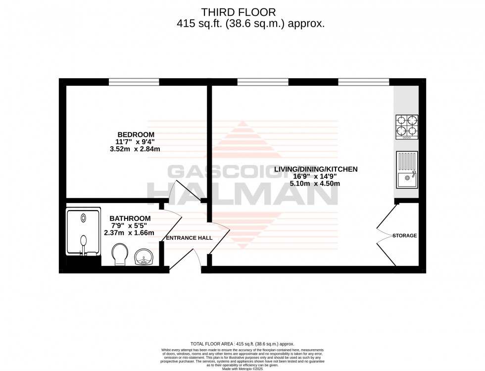 Floorplan for Dane Road, Sale