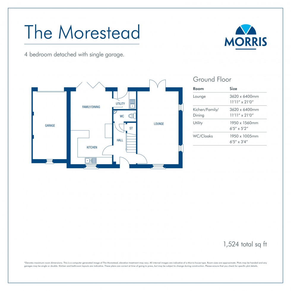 Floorplan for The Meadow, Macclesfield