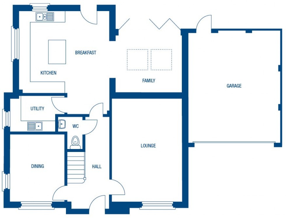 Floorplan for The Meadow, Macclesfield