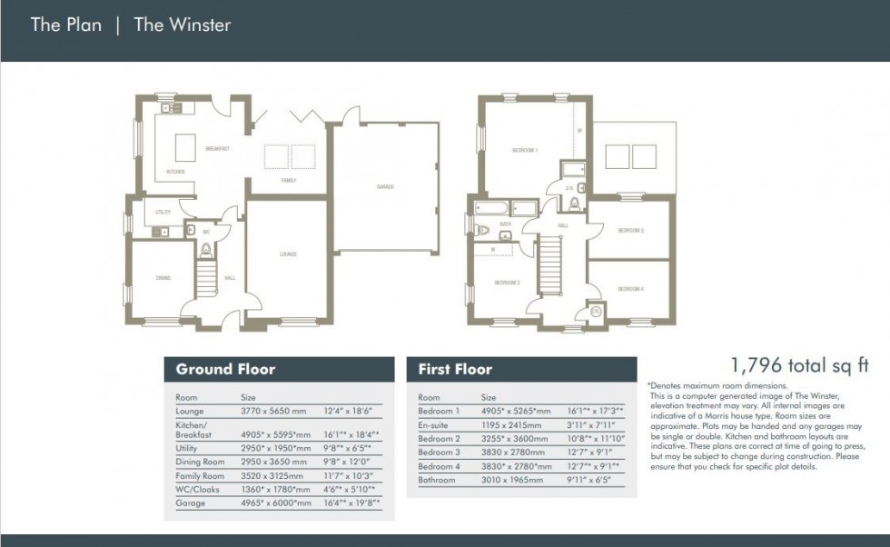 Floorplan for The Meadow, Macclesfield
