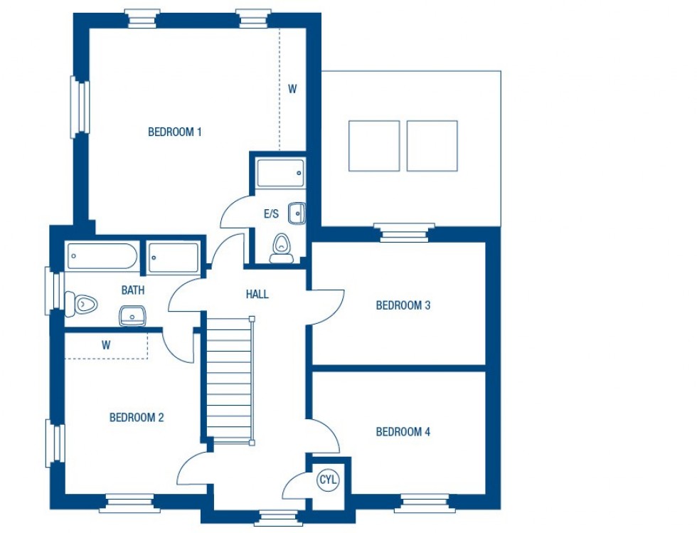 Floorplan for The Meadow, Macclesfield